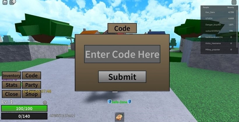 code Legend Piece - hình 6