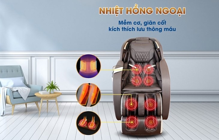 Ghế massage nội địa Nhật: Trải nghiệm thư giãn đỉnh cao từ xứ sở hoa anh đào 6