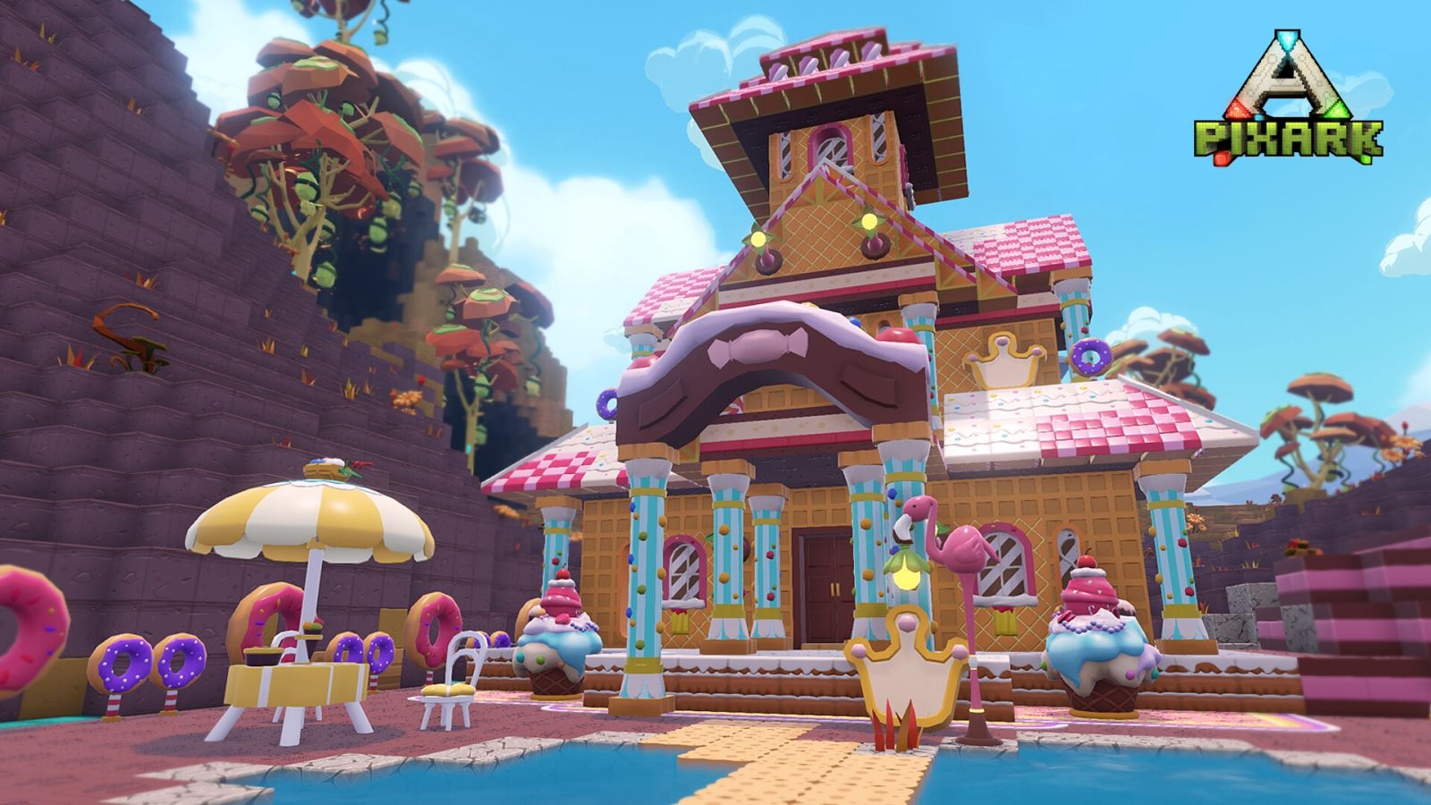 pixark tính năng của game