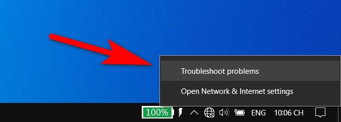 can't connect to this network 10