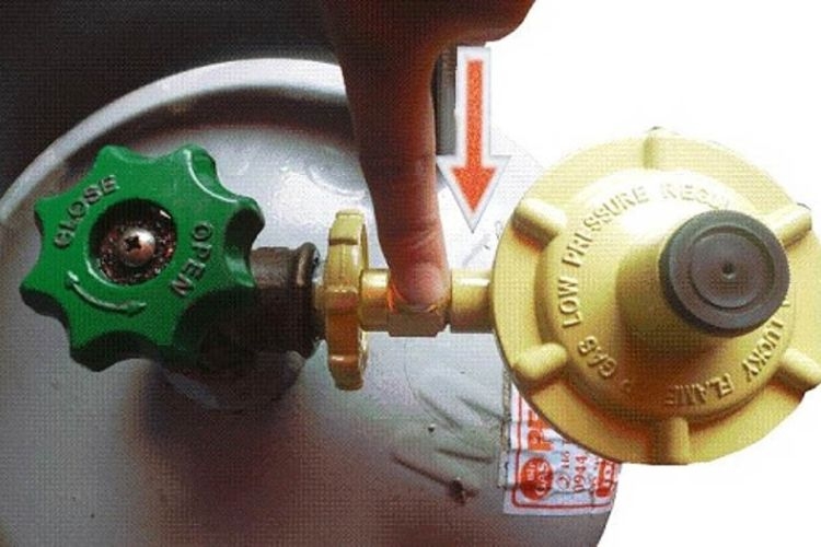 Cách lắp bình ga