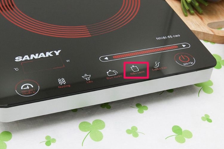 Chế độ nấu của bếp hồng ngoại
