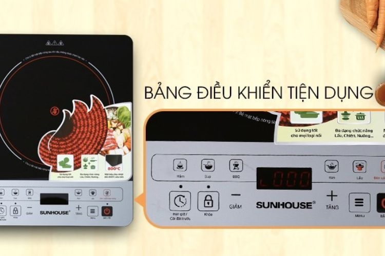 Chế độ nấu của bếp hồng ngoại