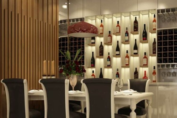 Cách trưng bày tủ rượu đẹp