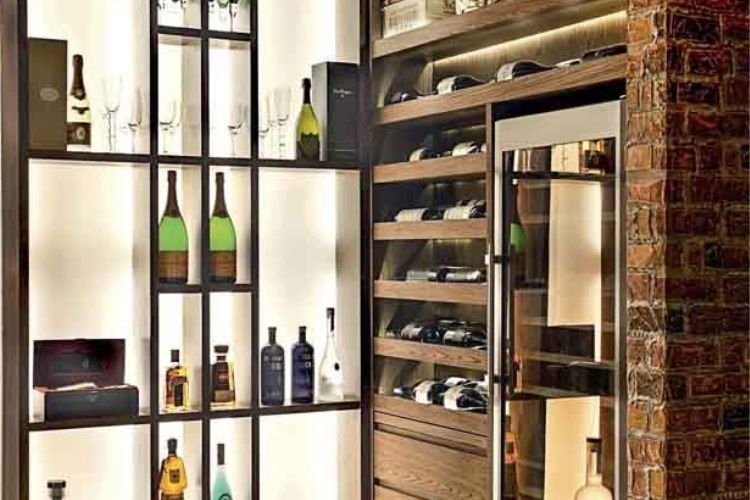 Cách trưng bày tủ rượu đẹp