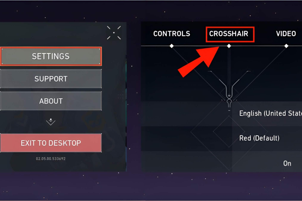 Tùy chỉnh Crosshair