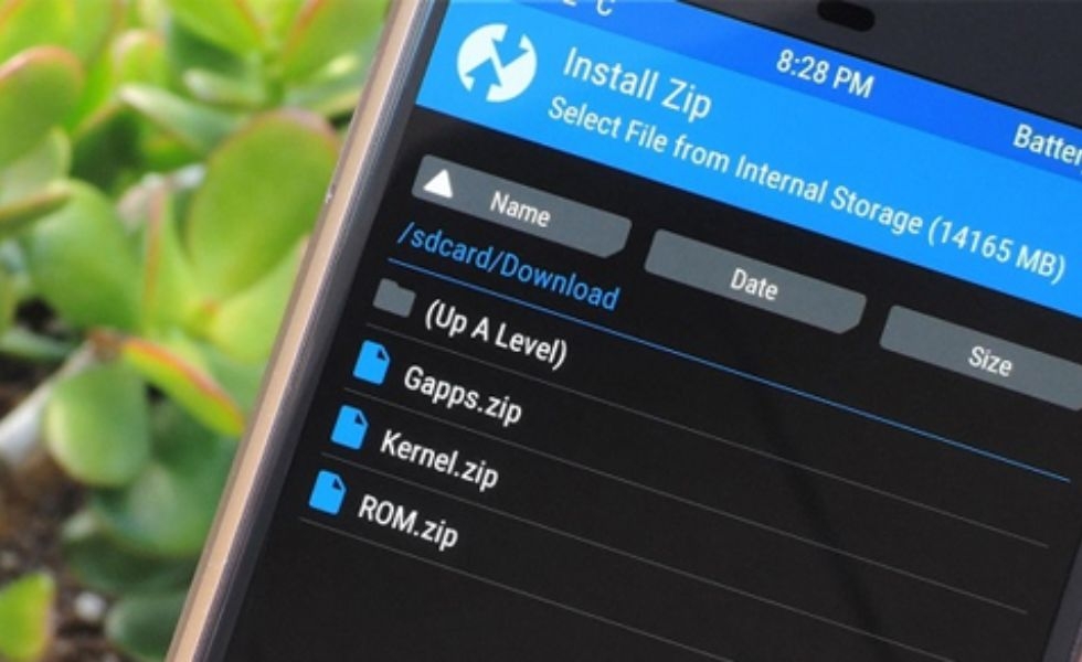 Tải xuống tệp ROM