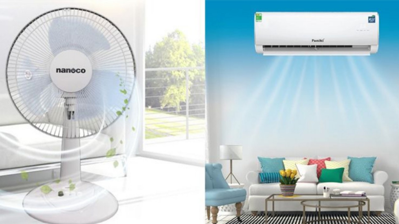 Có nen sử dụng máy lạnh kết hợp quạt thông gió không