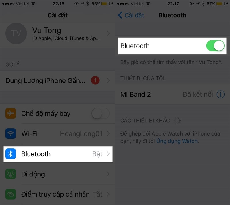 iPhone không nhận tai nghe 6