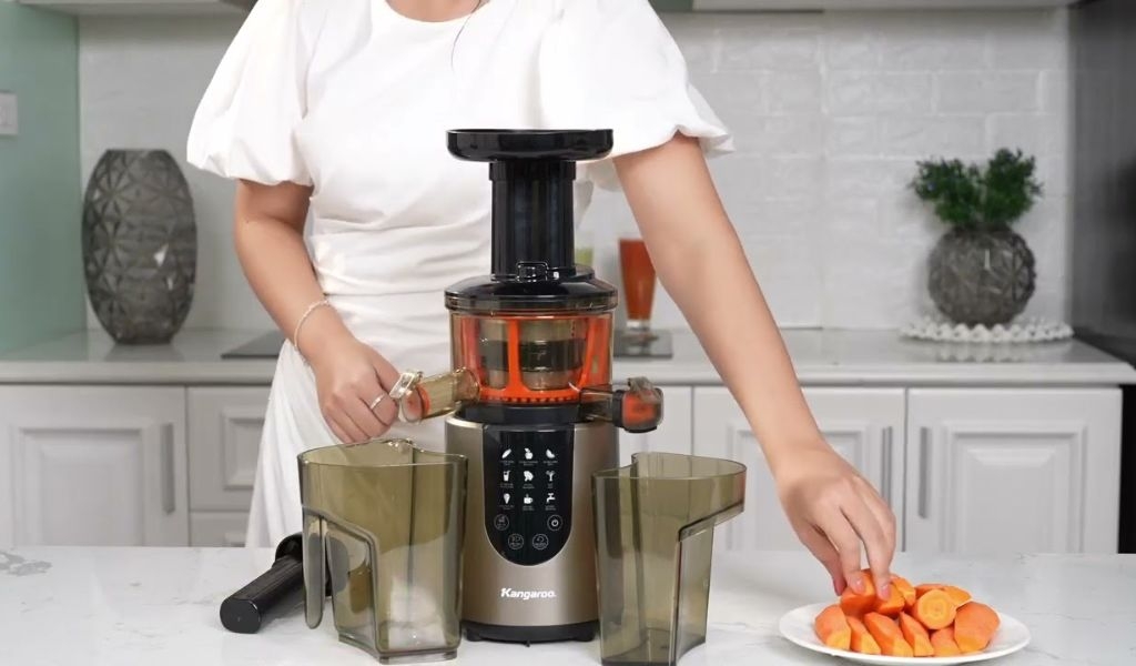 Gợi ý máy ép chậm công suất lớn, đảm bảo giữ trọn vẹn hương vị, dưỡng chất 4