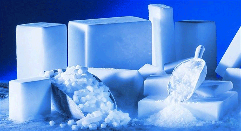 Đặt đá khô vào tủ lạnh