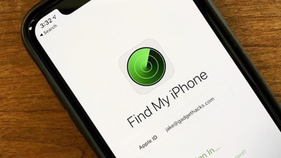 Cách 2: Dùng tính năng Find My iPhone