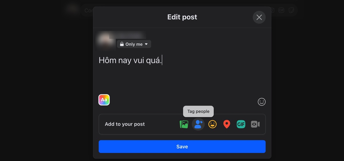 cách gắn lại thẻ đã gỡ trên facebook - hình 5