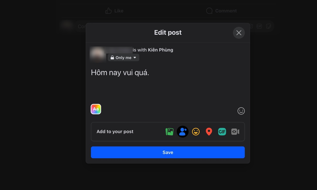 cách gắn lại thẻ đã gỡ trên facebook - hình 5