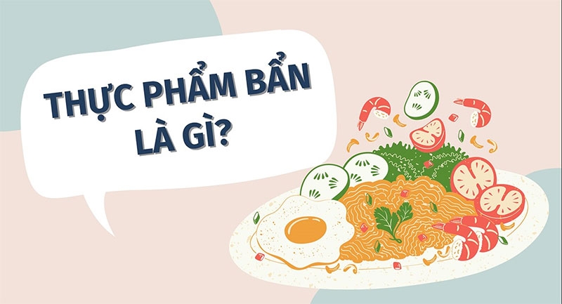 Thực phẩm bẩn hình 1