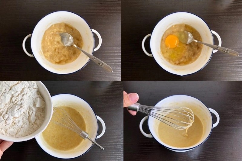 Cách làm chuối nướng bằng lò nướng 4