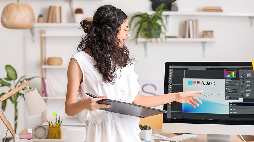 Khối H là khối thi chính đào tạo ngành Thiết kế đồ hoạ