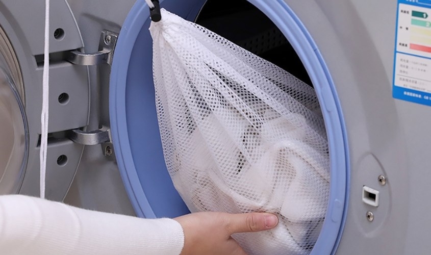 Cách giăt balo bằng máy giặt (ảnh 5)