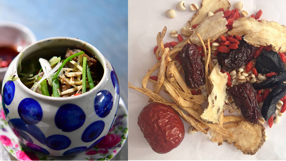 cá chép hầm thuốc bắc