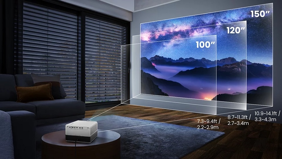Máy chiếu phim thông minh BenQ LED 4K HDR âm thanh 360˚