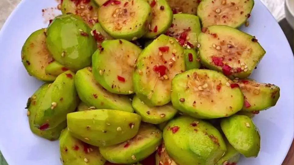 Cóc dầm muối ớt