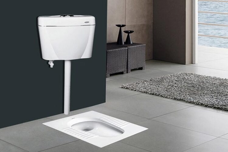 kích thước lắp đặt bồn cầu xổm-h2