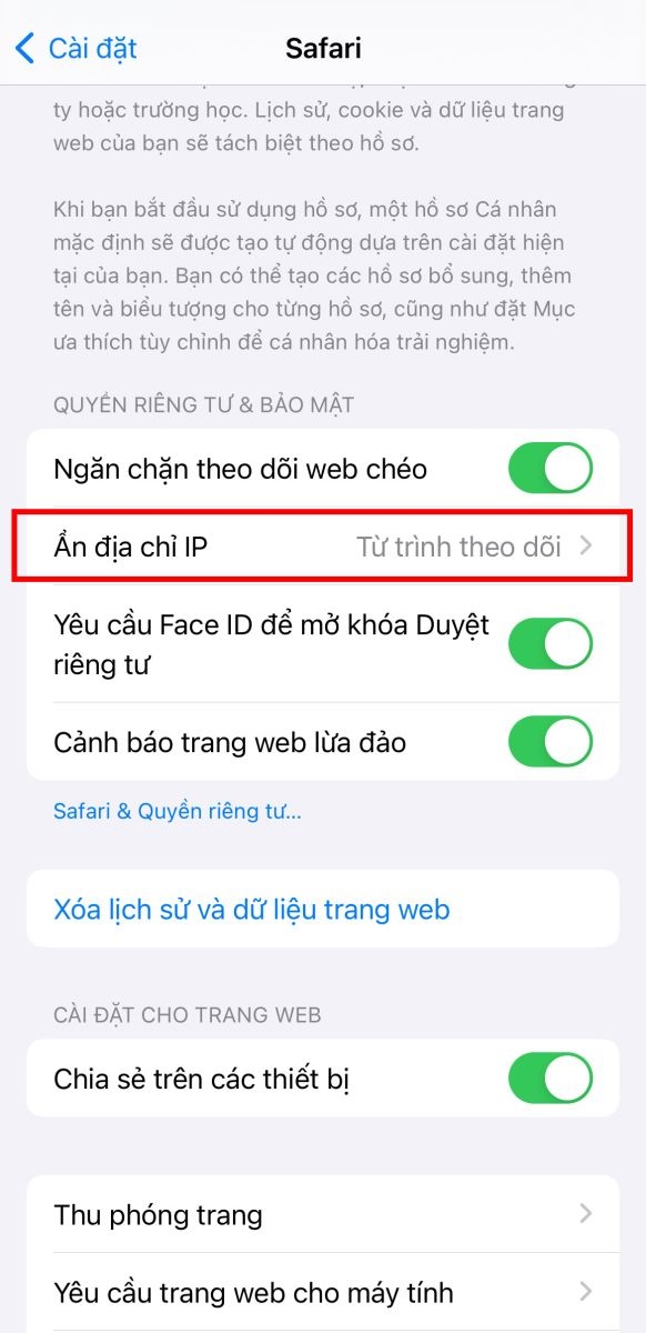cách đổi địa chỉ ip của điện thoại iphone 6