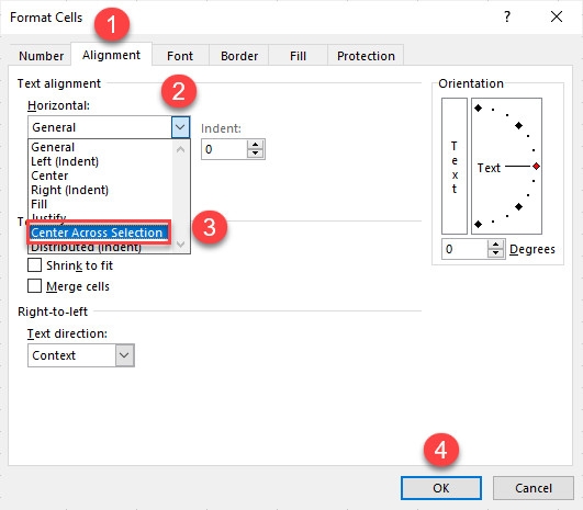 Bật mí cách căn chữ giữa ô trong Excel - hình 9