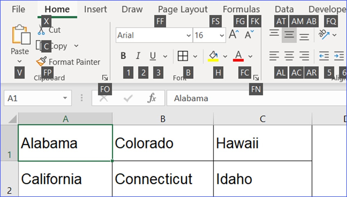 Bật mí cách căn chữ giữa ô trong Excel - hình 4