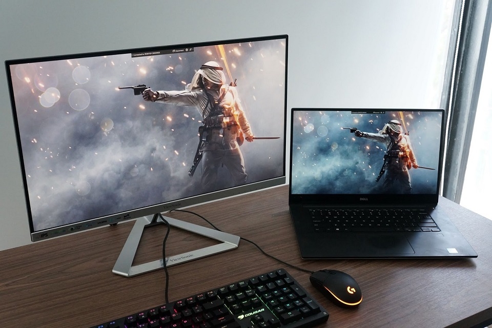 Màn hình máy tính bị 1 sọc dọc 4