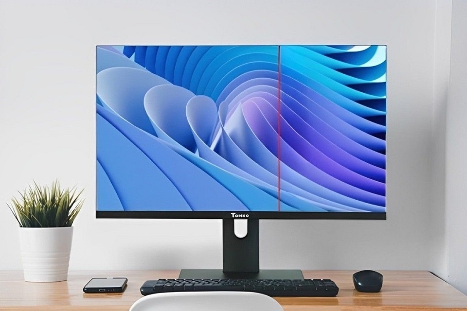 Màn hình máy tính bị 1 sọc dọc 5