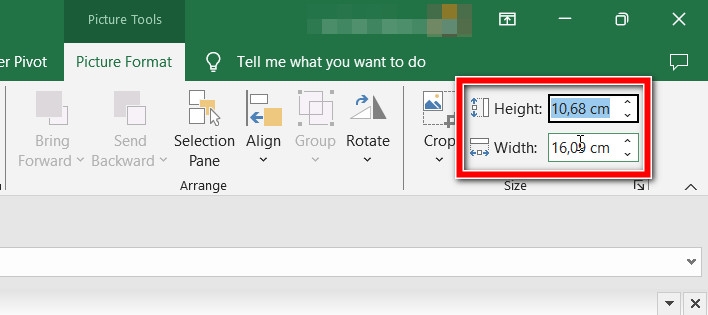 Hướng dẫn cắt ảnh trong Excel - hình 4