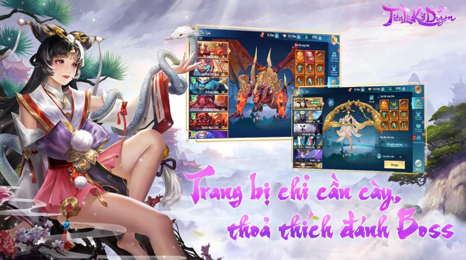 Tiên Lữ Kỳ Duyên: Game cổ trang nhập vai ở thế giới truyền thuyết 4