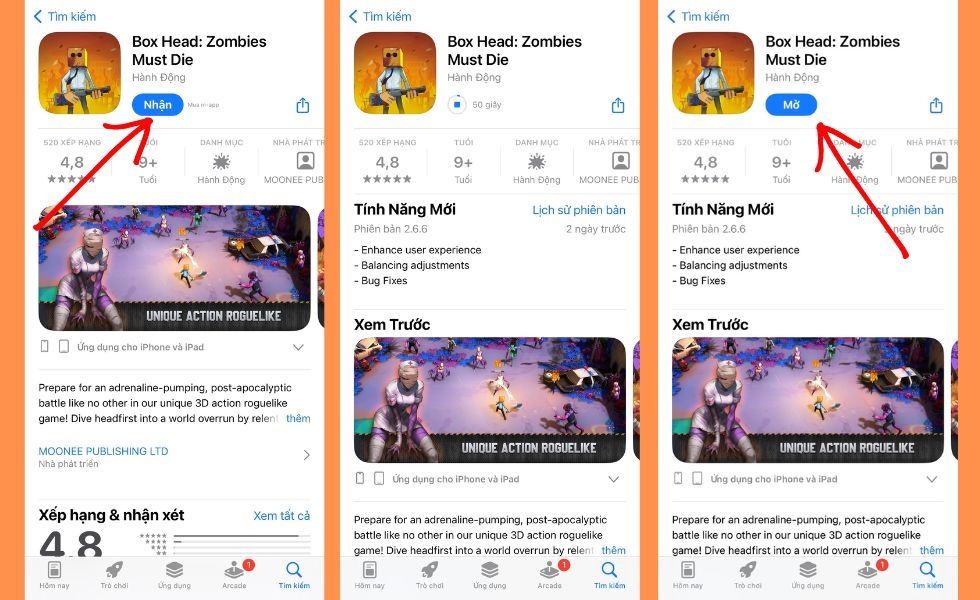 tải game box head trên iphone