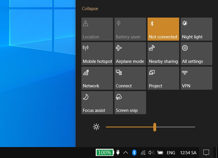 bật bluetooth win 10 4
