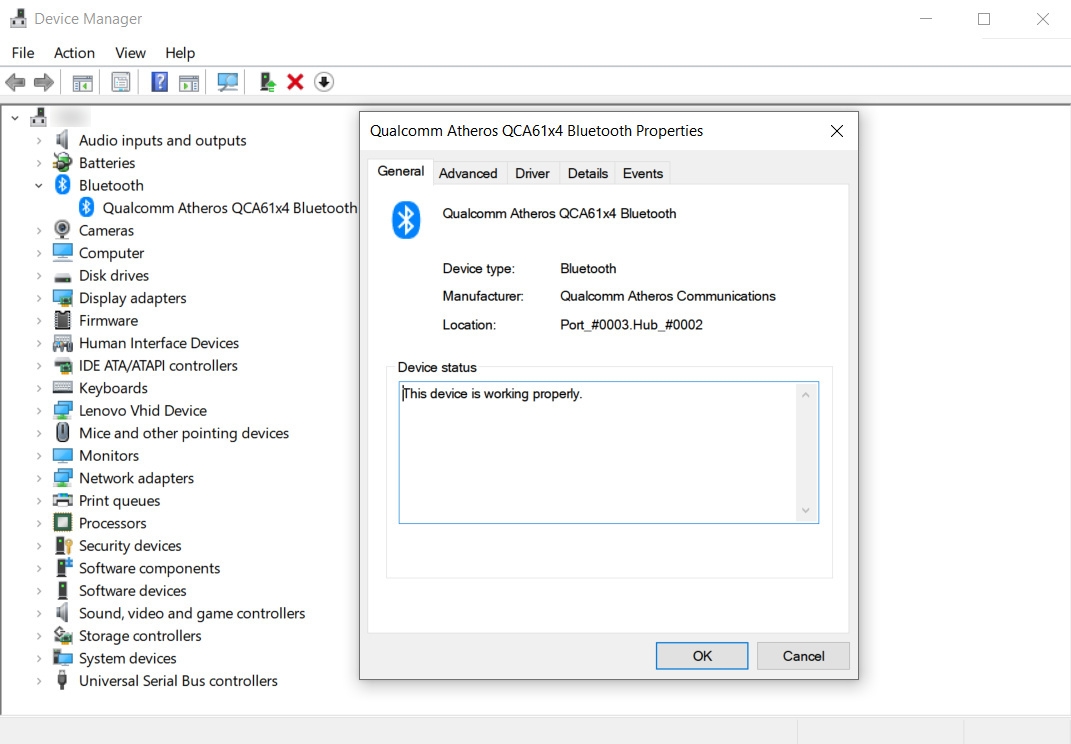 bật bluetooth win 10 2
