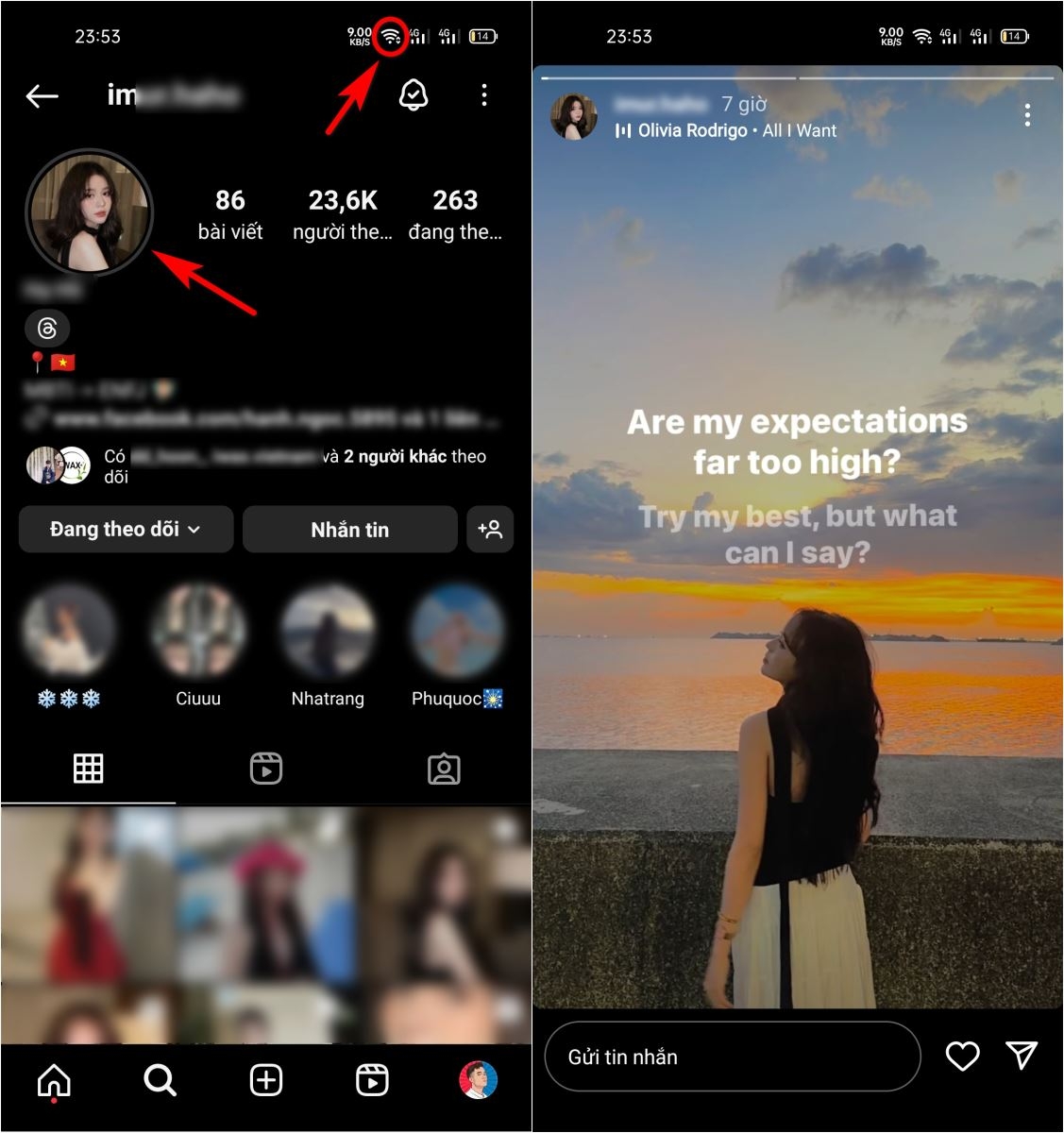 xem story instagram ẩn danh 2
