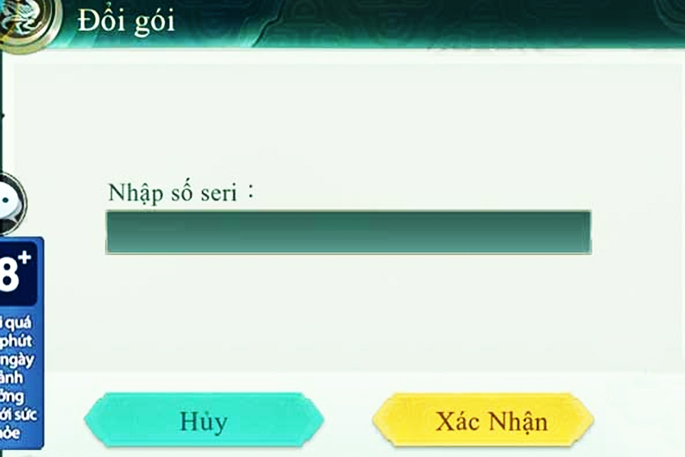 Nhấn xác nhận đổi mã code.