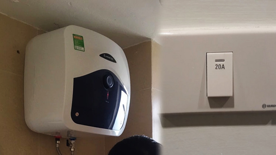 Lắp đặt công tắc bình nóng lạnh được xem là giải pháp an toàn, tiện lợi cho mỗi người dùng.