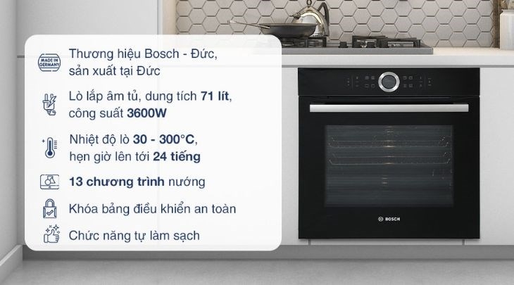cách sử dụng lò nướng bosch - Ảnh 6
