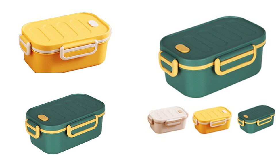 ộp cơm nhựa hai tầng 1000ml Lunch Block