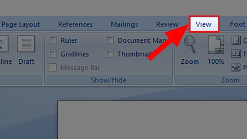 mở thước trong Word - hình 10