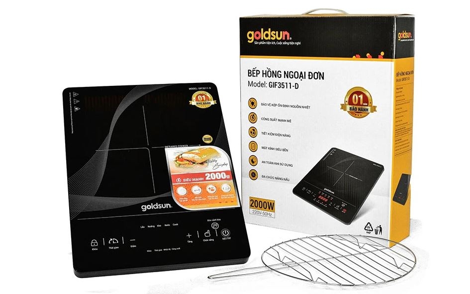 bếp hồng ngoại 1 bếp 02