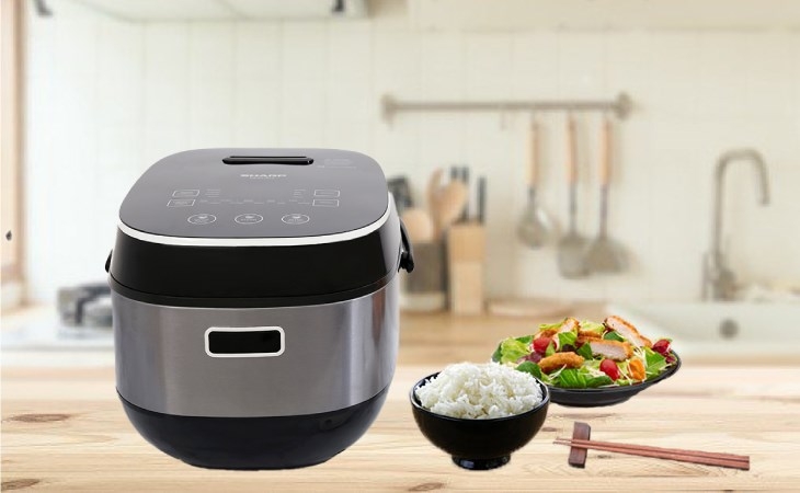 Cách sử dụng nồi cơm điện Sharp - Tìm hiểu ý nghĩa các nút chức năng cơ bản 3