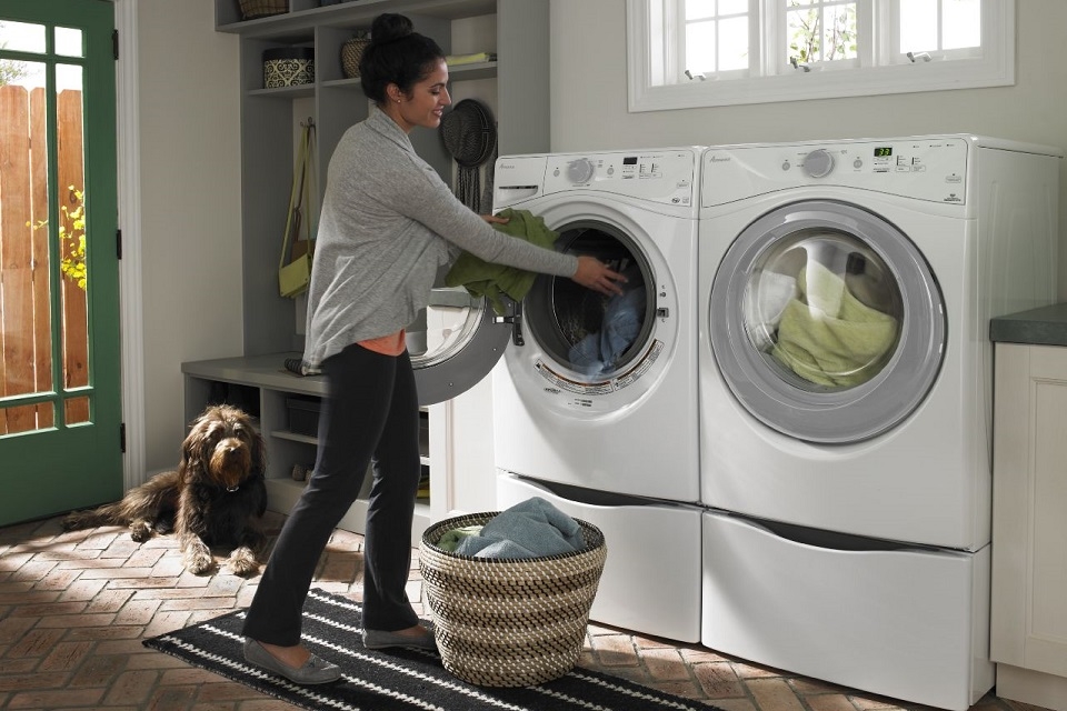 Lỗi dHE máy giặt LG 2