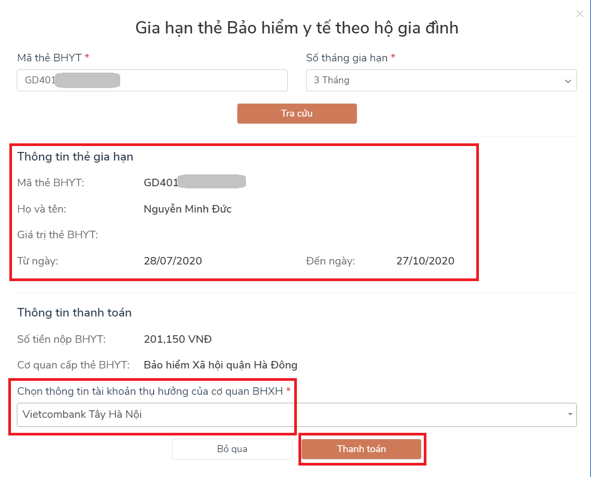 gia hạn bảo hiểm y tế online - hình 7