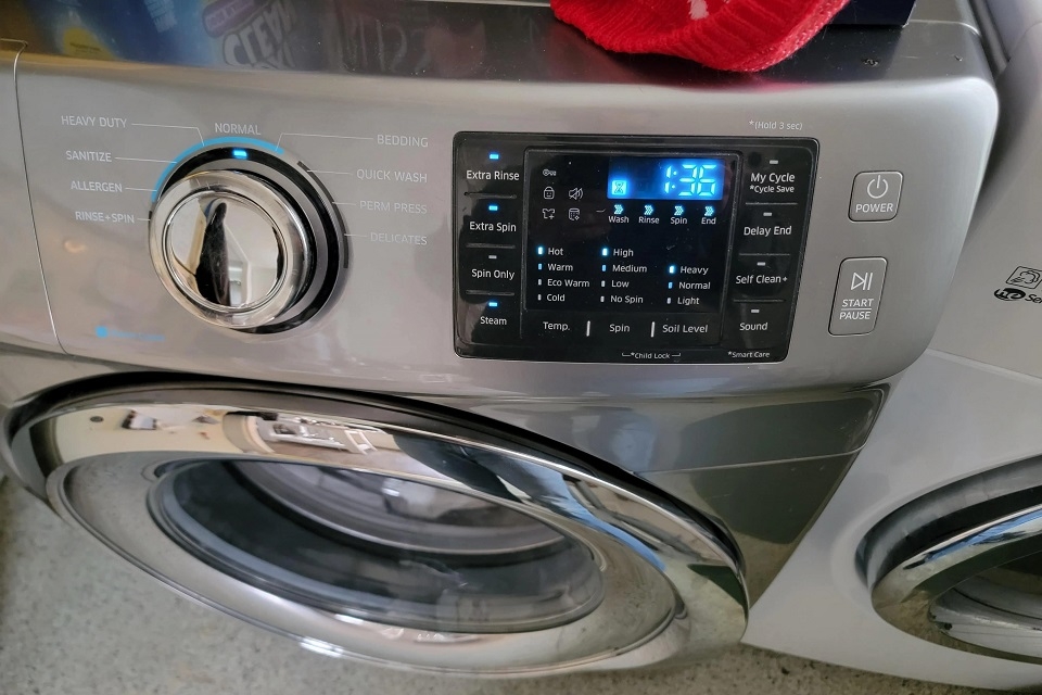 Reset máy giặt Samsung 1