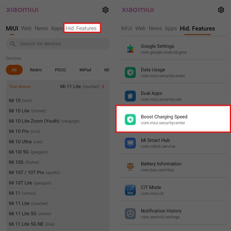 bật sạc nhanh Xiaomi - hình 1