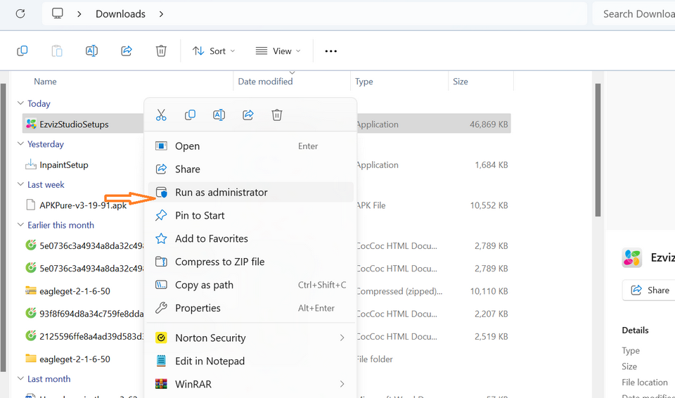 Làm theo đúng nội dung hướng dẫn
