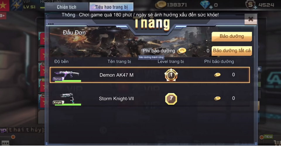 Cách sử dụng vũ khí đa dạng trong crisis action vn